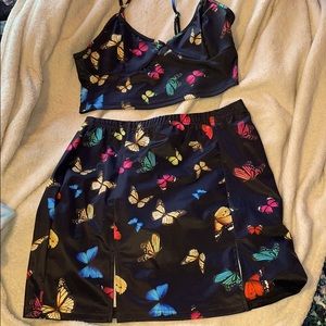 Two piece set 🦋🖤
